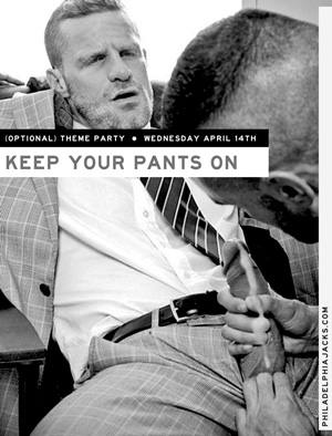Philadelphia Jacks Hot Keep Your Pants On theme party image